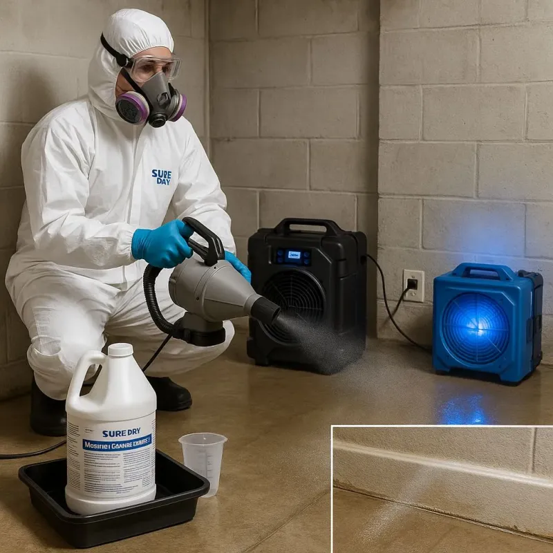 Sanitization and Odor Removal process in Gaston, NC