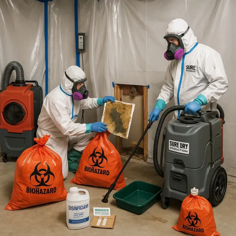 Contaminated Water Handling Protocols process in Gaston, NC