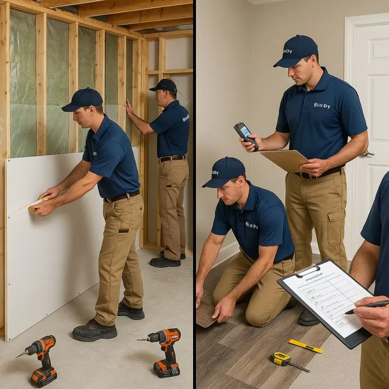 Repairs and Reconstruction process in Gaston, NC